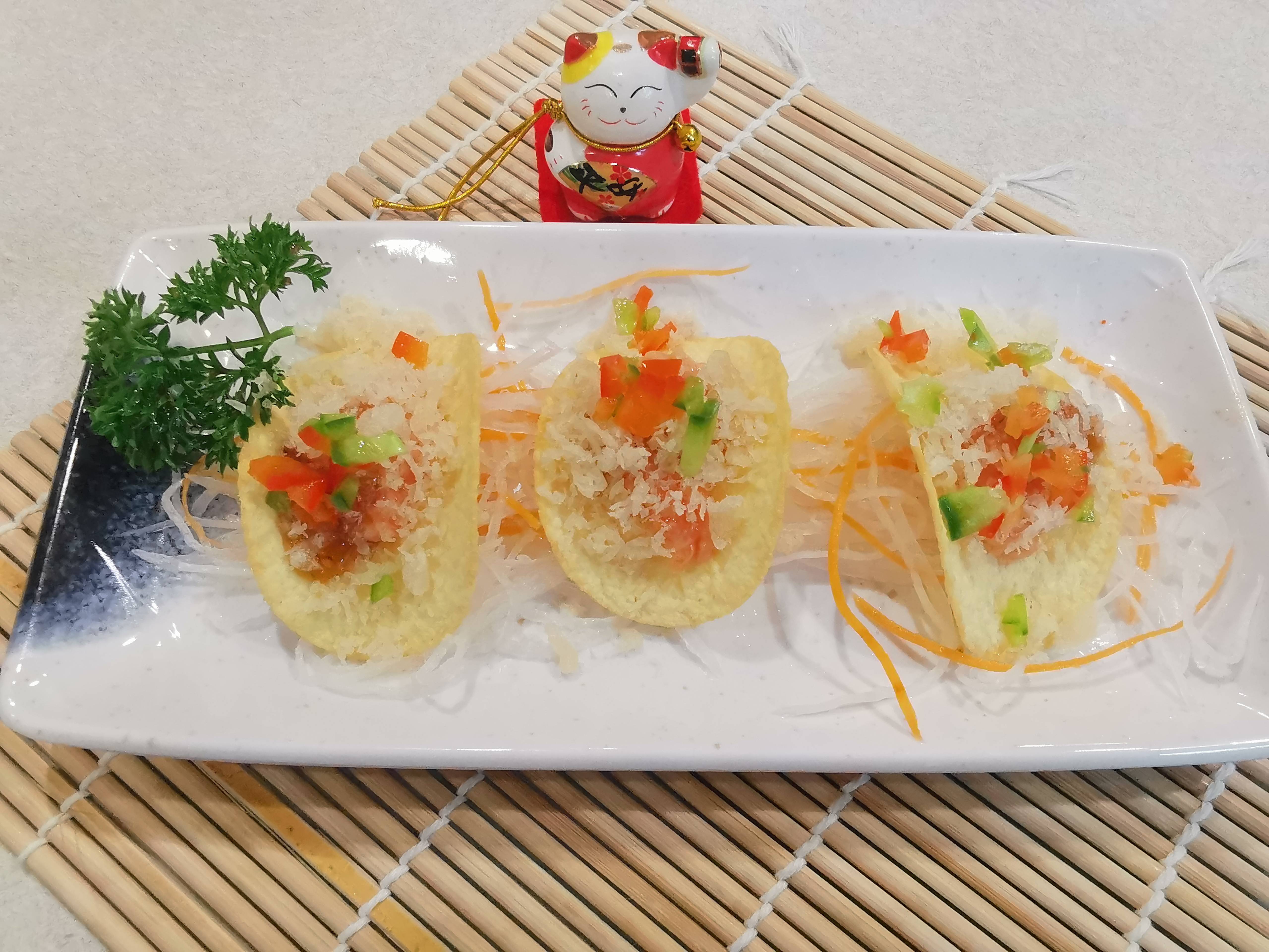 Spicy Salmon Chip(3PCS)