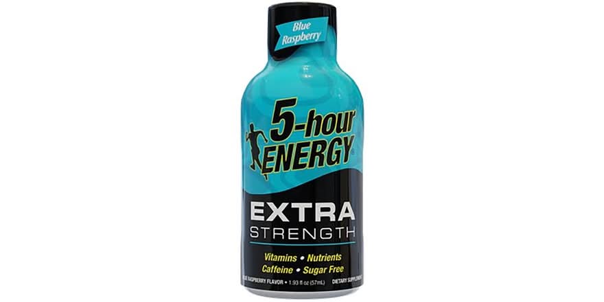 5 Hour Energy Extra Strength Blue Raspberry