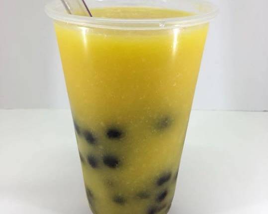 Bubble Mango Smoothie