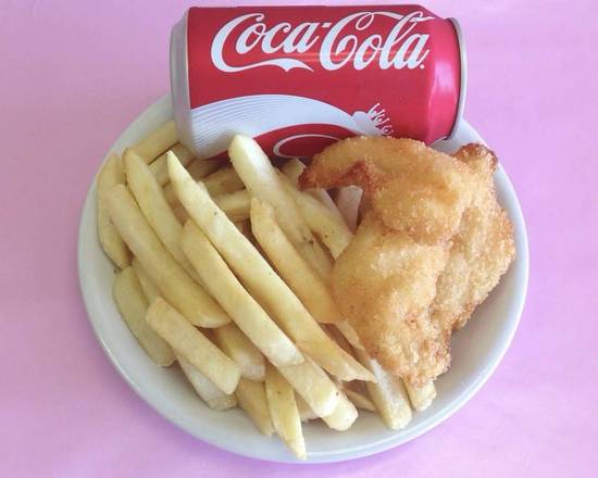 K1 Fried Shrimp (4 Pieces) and French Fries