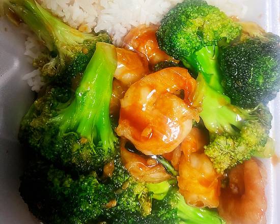 Shrimp with Broccoli