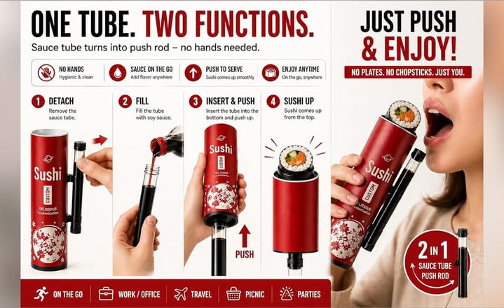 Unagi Sushi Tube
