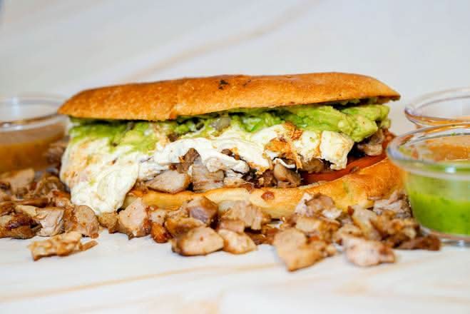 Carnitas Torta