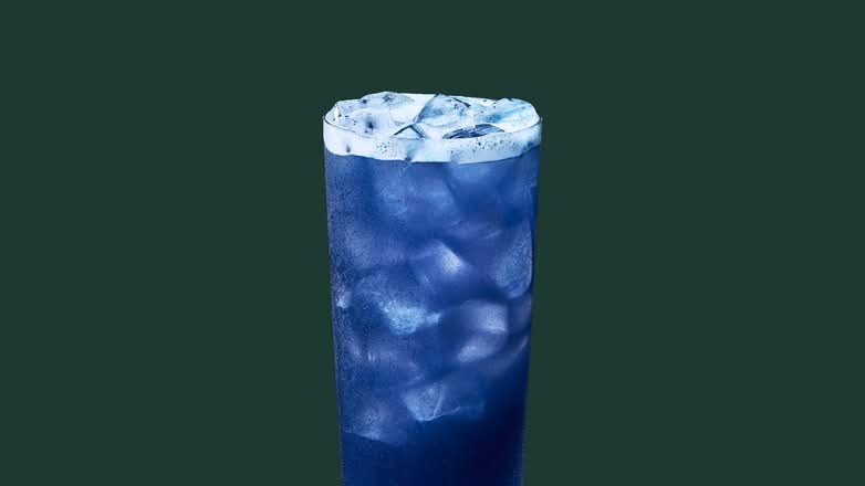 Blue Coconut Lemonade Refresher